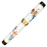 有田焼 万年筆 古伊万里蘭菊(香蘭社製)