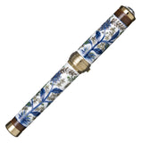 有田焼創業400年記念万年筆 染錦更紗手花蝶紋