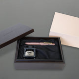 長刀研ぎエボナイト万年筆 梅咲