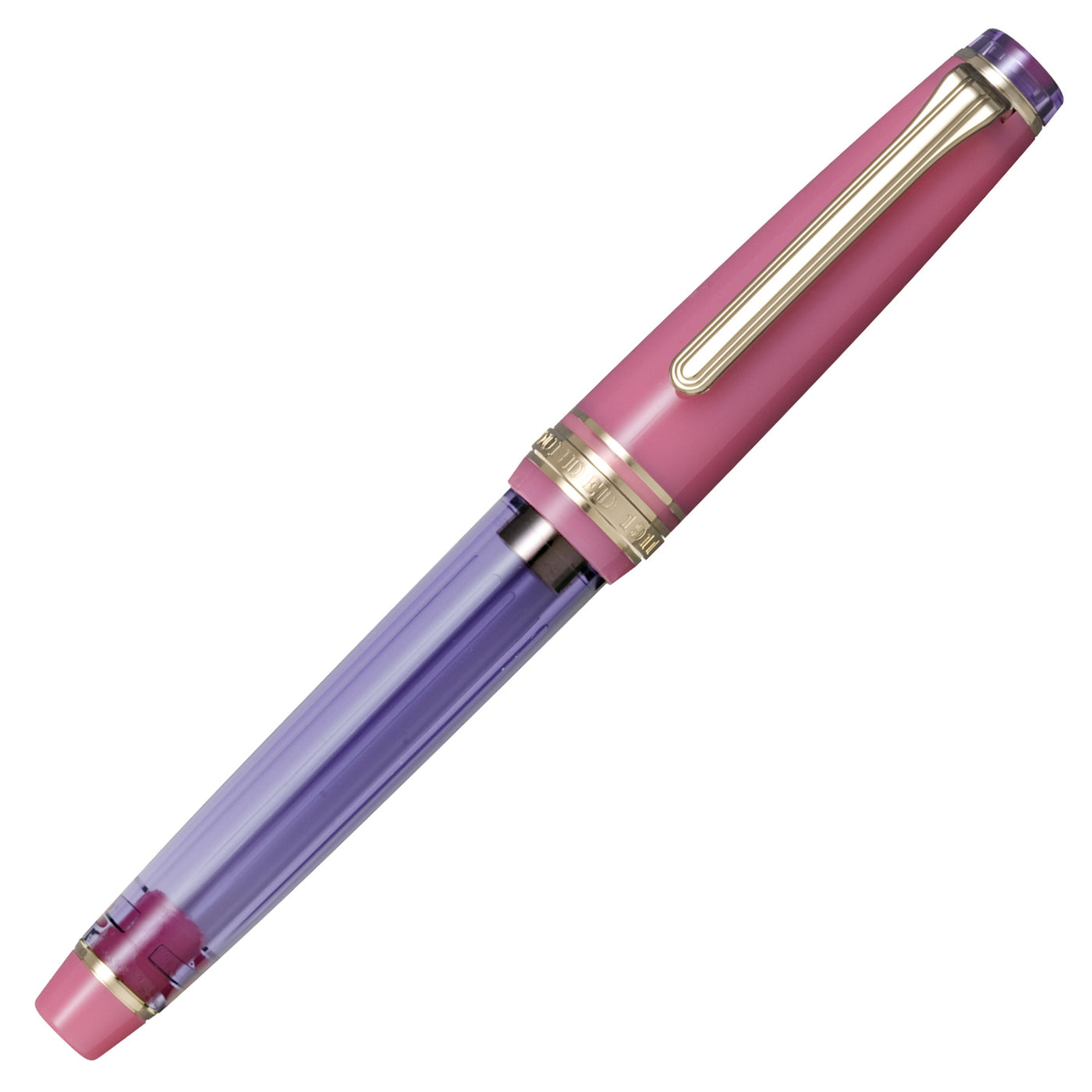 世界万年筆・犀皮漆・青上げ Fountain Pen | ワンチャーペン Wancher
