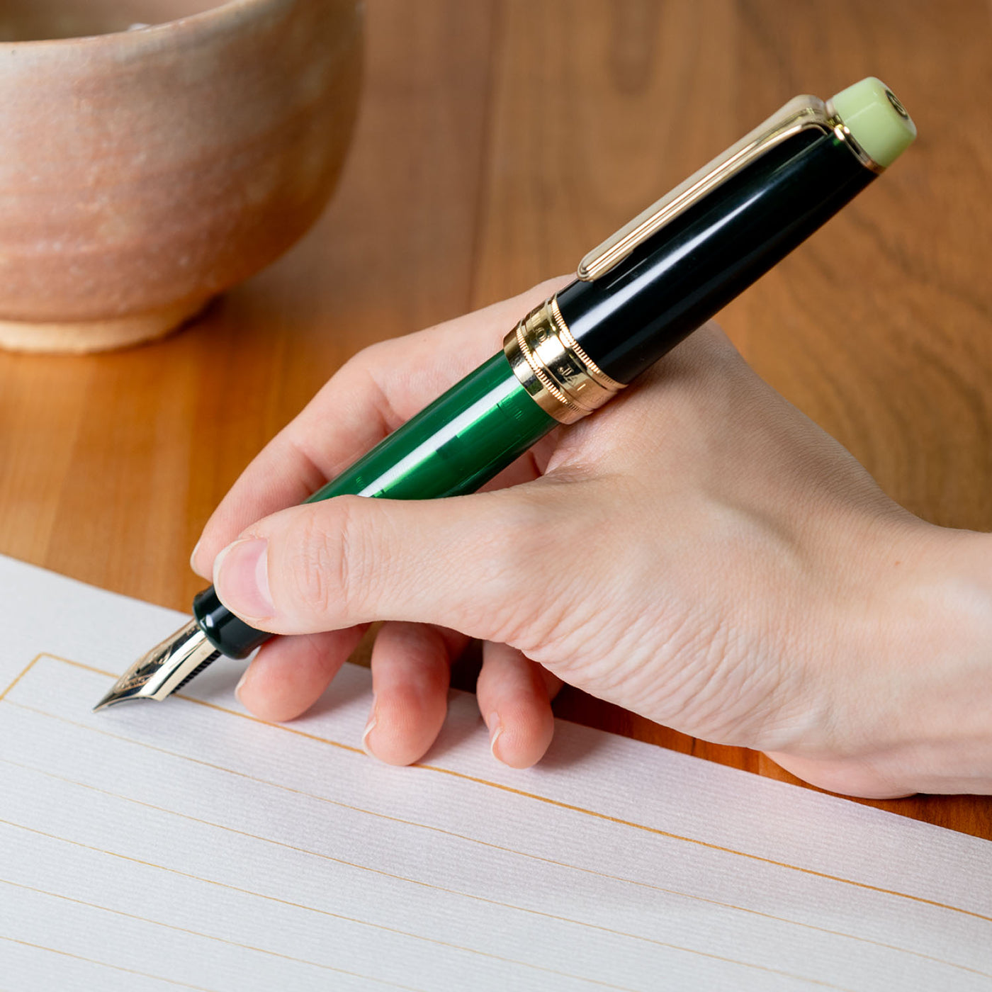 世界のティータイム KOP 万年筆 茶の湯 抹茶 – セーラーショップ