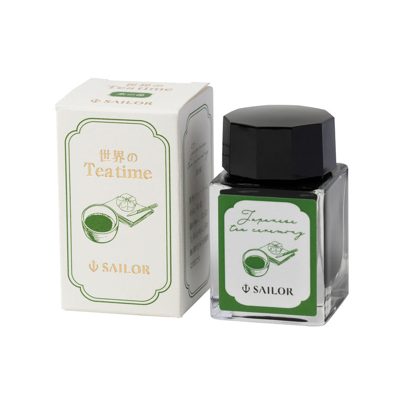 【予約販売】世界のティータイム 万年筆用ボトルインク 茶の湯