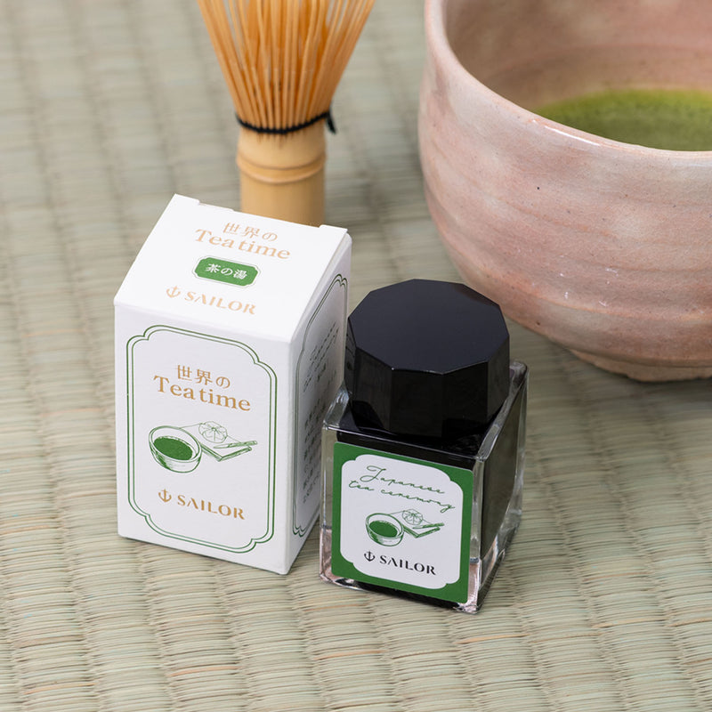 【予約販売】世界のティータイム 万年筆用ボトルインク 茶の湯